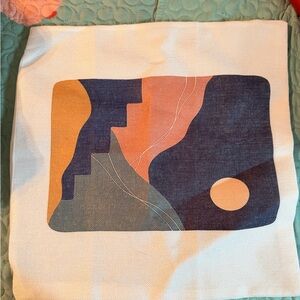 Abstract Boho Pillow Covers 18x18 - Set of 2